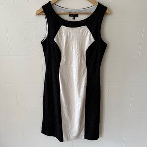 Ronni Nicole Mod Black and White Dress